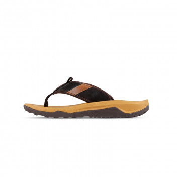 ATLAS HUSK LEATHER CHOC BROWN MEN SANDAL NO 6