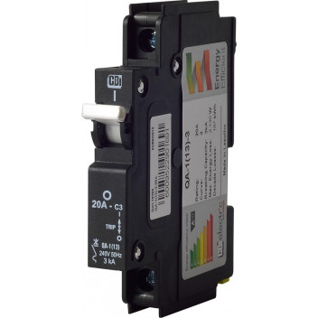 CBI MINI 1POLE 20A CIRCUIT BREAKER 13MM