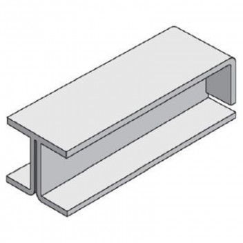 JOINER PLASTIC FASCIA 225 X 12MM