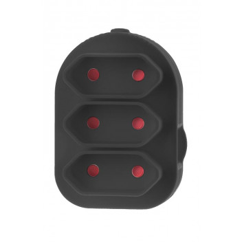 ELECTRICMATE BLACK EUROMATE TRIPLE ADAPTOR