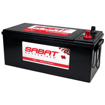 SABAT STANDARD POSITIVE LEFT AUTOMATIVE BATTERY