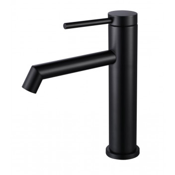 BIJIOU BLACK EVON SHORT BASIN MIXER