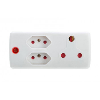 ELECTRICMATE ADAPTOR  1X16AMP + 2X5AMP
