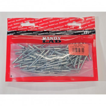 HANDYLAD RIVET STEEL 4.0X12MM 100PP