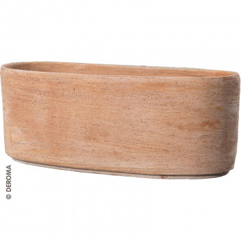 DEROMA OVALE LUNA CERAMIC POT 33CM