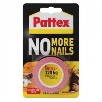 RED PATTEX MOUNTING TAPE 120KG
