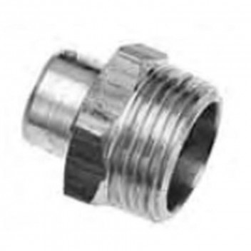 Capillary Reducing Coupler Straight Male 15MMx3/4 Inch Brass