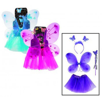 WINGS AND SKIRT DRESS UP PARTY COSTUME