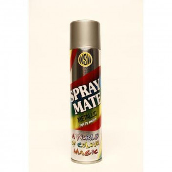 SPRAYMATE METALLIC SILVER SPRAY PAINT 250ML