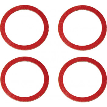 SUNRIDGE FIBRE WASHER 31X24X1.6MM 4 PER PACK