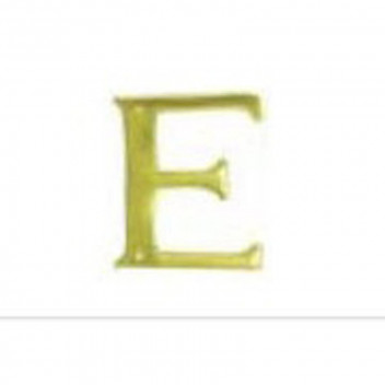 EUROBRASS BRASS E LETTER 75MM