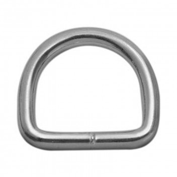 GALVANIZED D RING FOR BELTS 1 PER PACK 5X25MM