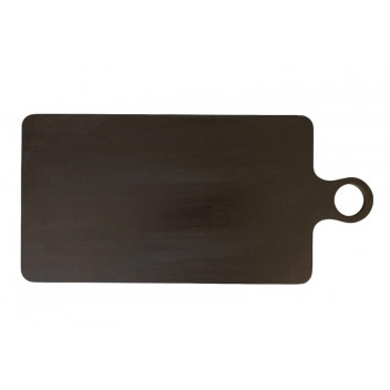 CLASSIX BLACK WOOD SERVING BOARD 53.8X25.8X1.5CM