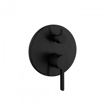 BIJIOU BLACK LAVOE CONCEALED BATH AND SHOWER MIXER