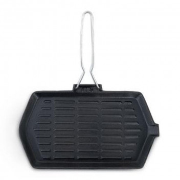 MEGAMASTER 360 RECTANGULAR CAST IRON GRILLER PAN