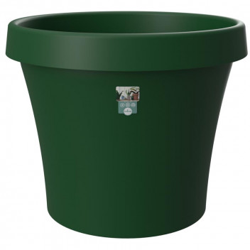 SEBOR DARK GREEN PLASTIC POT 50CM