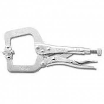 C CLAMP FORCE FLAT PAD LOCKING PLIER