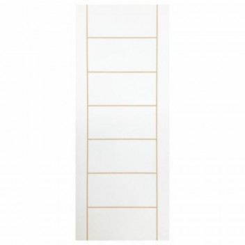 SWARTLAND HORIZONTAL 7 PANEL INTERIOR DOOR EMBOSSED MATERIAL COLOUR 813X2032MM