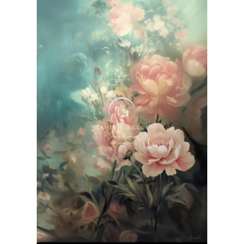 HUSHED ELEGANCE DECOUPAGE A3