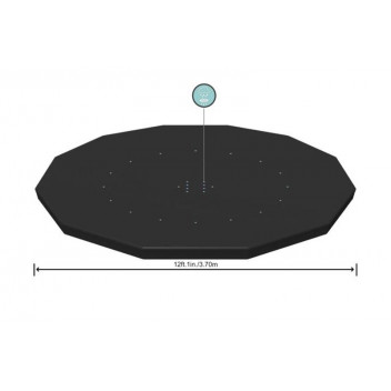 BESTWAY ROUND FRAME POOL COVER 366CM