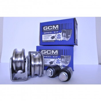 GCM R-GROOVE GATE WHEEL KIT 80MM