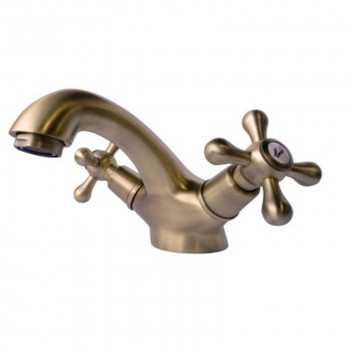 GOLD BIJIOU ADOUR CAST SPOUT BASIN MIXER