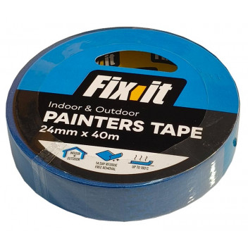 FIXIT INDOOR & OUTDOOR MASKING TAPE 24MM X 40M