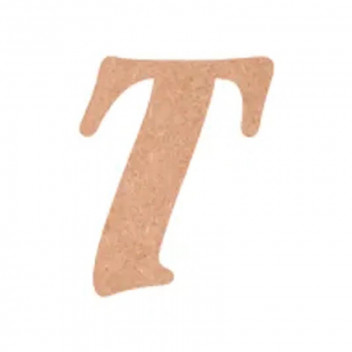 FLAMENCO T WOODEN ALPHABET 10CM