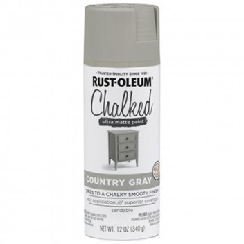 R-OLEUM CHALKED COUNTRY GRAY SPRAY PAINT 340G