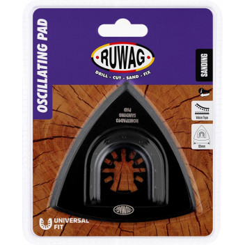 RUWAG OSCILLATING MULTI-TOOL DELTA SANDING PAD VELCRO