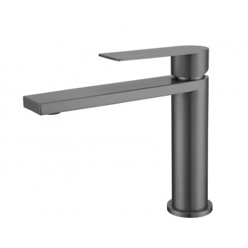 BIJIOU CLEVO GUNMETAL SHORT BASIN MIXER