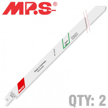 MPS SABRE SAW BLADE METAL 10TPI 300X280MM 2/PK
