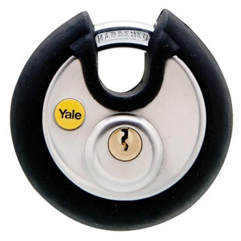 YALE ESSENTIAL QUADL DISCUS PADLOCK 70MM 4PP