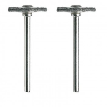 CARBON STEEL BRUSH WHEEL 19MM 2 PER PACK