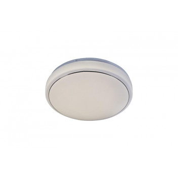 EUROLUX CEILING LIGHT LED ROUND SILVER RING 255MM