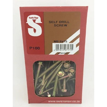 SAFETOP DRYWALL SELF DRILL SCREW M3.5X25MM 100PER PACK