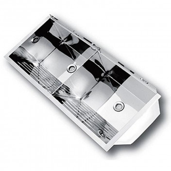 KWIKOT DOUBLE CONTRACTORS WASH TROUGH 1030X435MM