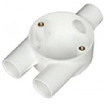 PVC Y-HOOK CONDUIT BOX 20MM