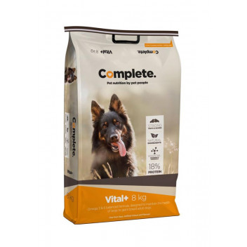 COMPLETE VITAL 18PERCENT PROTEIN DOG FOOD 8KG
