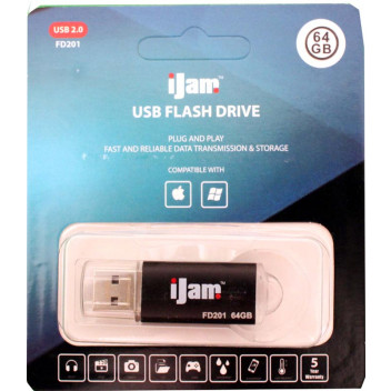 IJAM USB 2.2 FLASH DRIVE 64GB