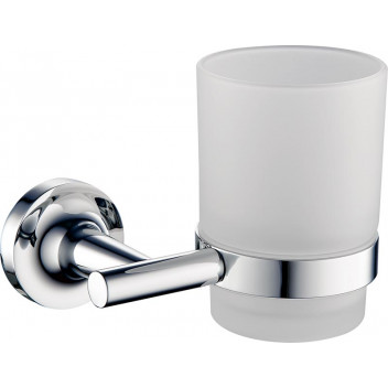KHRONOS CHROME TOOTHBRUSH TUMBLER HOLDER