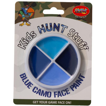 FACE PAINT CRAFT CAMO BLUE 4PIECE