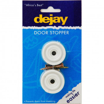 DEJAY DOOR STOPPER WHITE  2PP