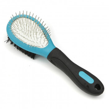 M-PETS DOUBLE-SIDED PIN BRUSH.