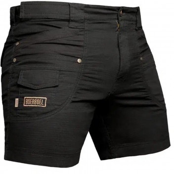 BOERBOEL KALAHARI BLACK ADUSTABLE SHORTS SIZE 38