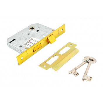 LOCK BODY 2L  311JAGBCLAM BRASS    JAGUAR