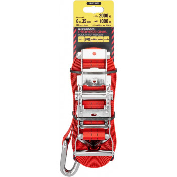STRAP PROFESSIONAL   1182460 2000KG 6MX25MM  QUICK LOADER
