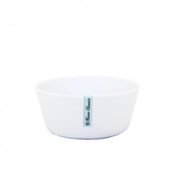 CLASSIX WHITE ROUND MELAMINE BOWL 150X65MM