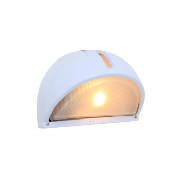 EUROLUX WHITE SMALL LEMON WEDGE BULKHEAD 165MM