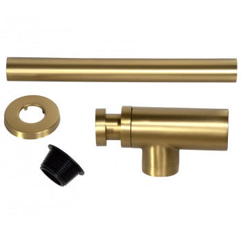 BLUTIDE BRUSHED BRASS TRAP BOTTLE BASIN.